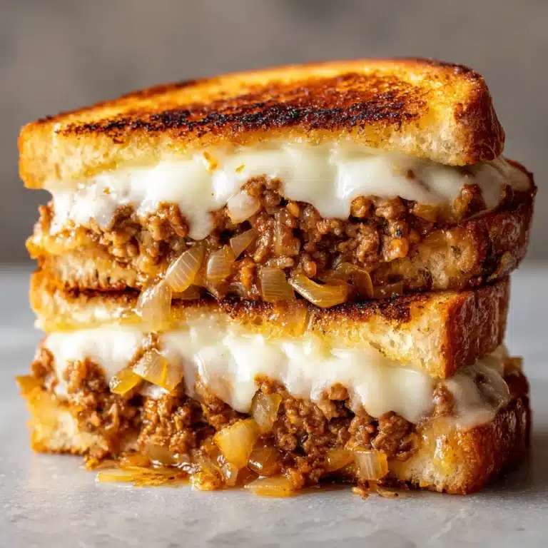 French Onion Beef Sloppy Joes Recipe