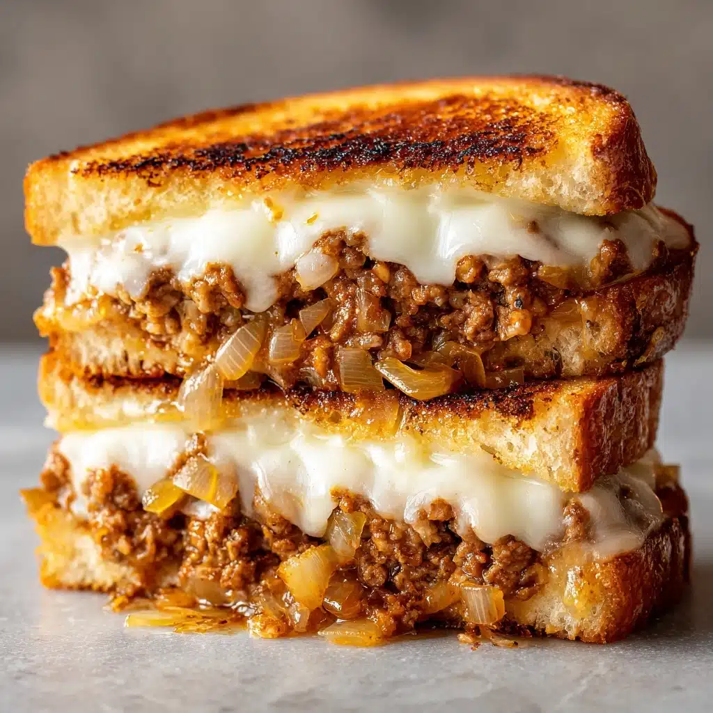 French Onion Beef Sloppy Joes Recipe - Recipe Image