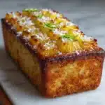 Hawaiian Banana Bread with Coconut and Pineapple Recipe