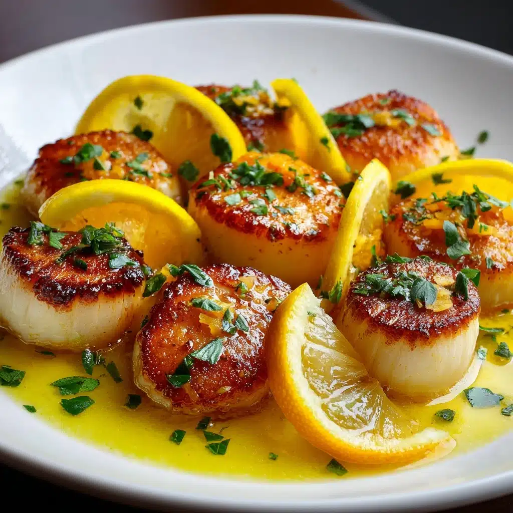 Lemon Butter Scallops Recipe - Recipe Image