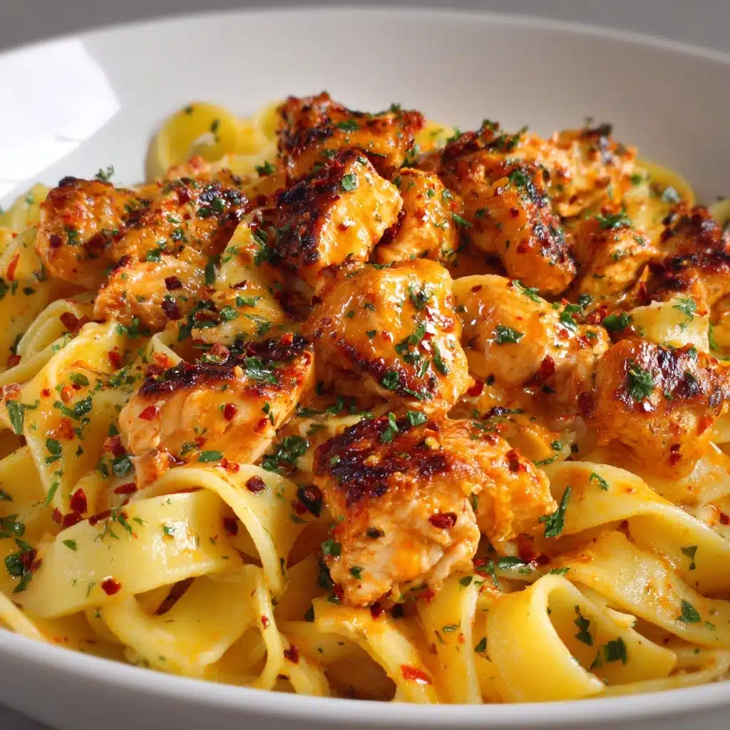 Cowboy Butter Chicken Linguine Recipe - Recipe Image