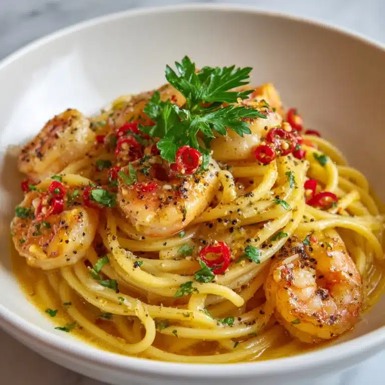 Creamy Jamaican Shrimp Pasta Party Recipe