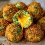 Baked Broccoli Cheese Balls Recipe