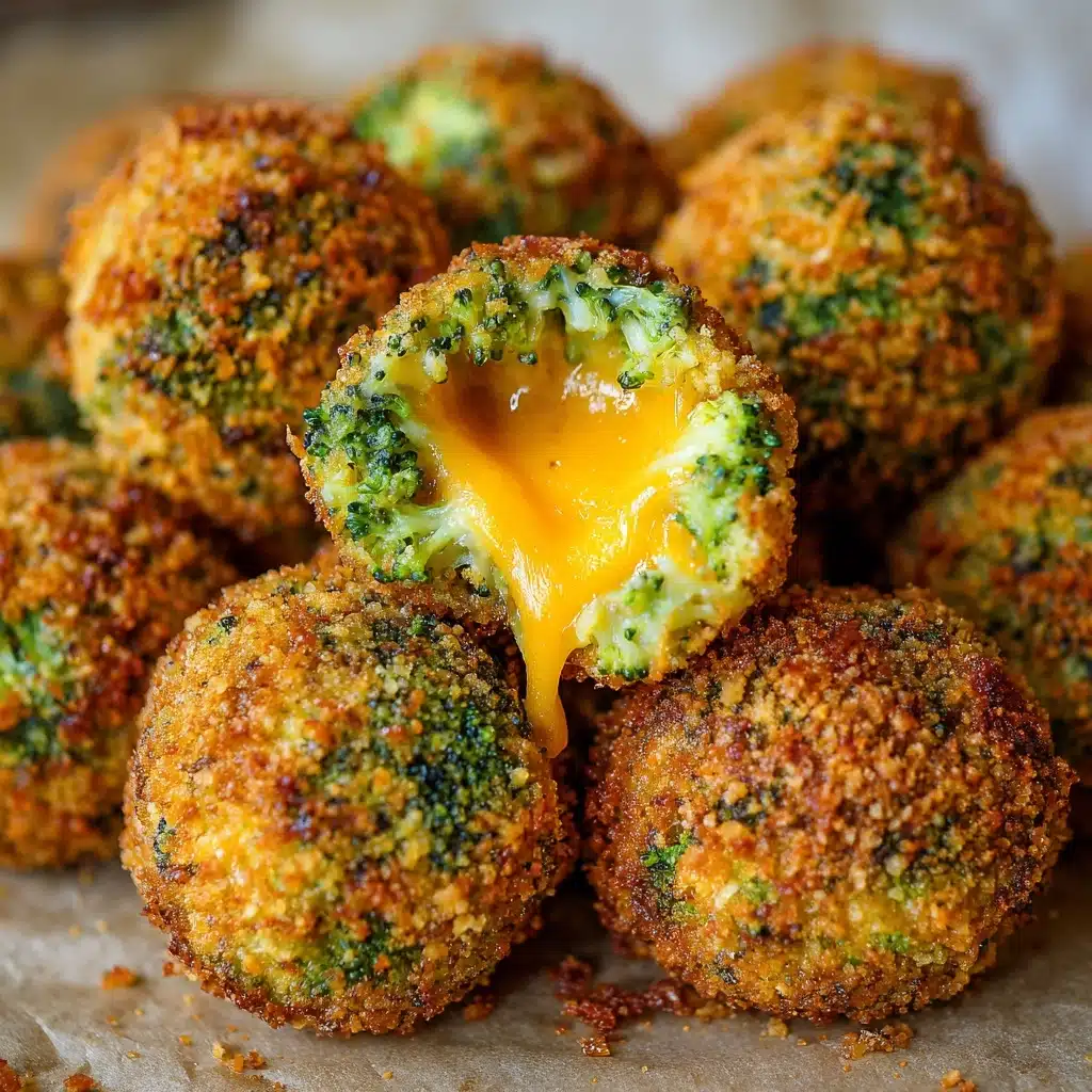 Baked Broccoli Cheese Balls Recipe