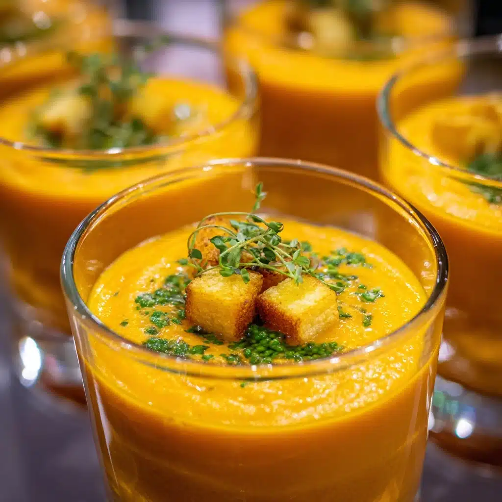 Thai Pumpkin Soup Shooters: A Perfect Party Appetizer Recipe