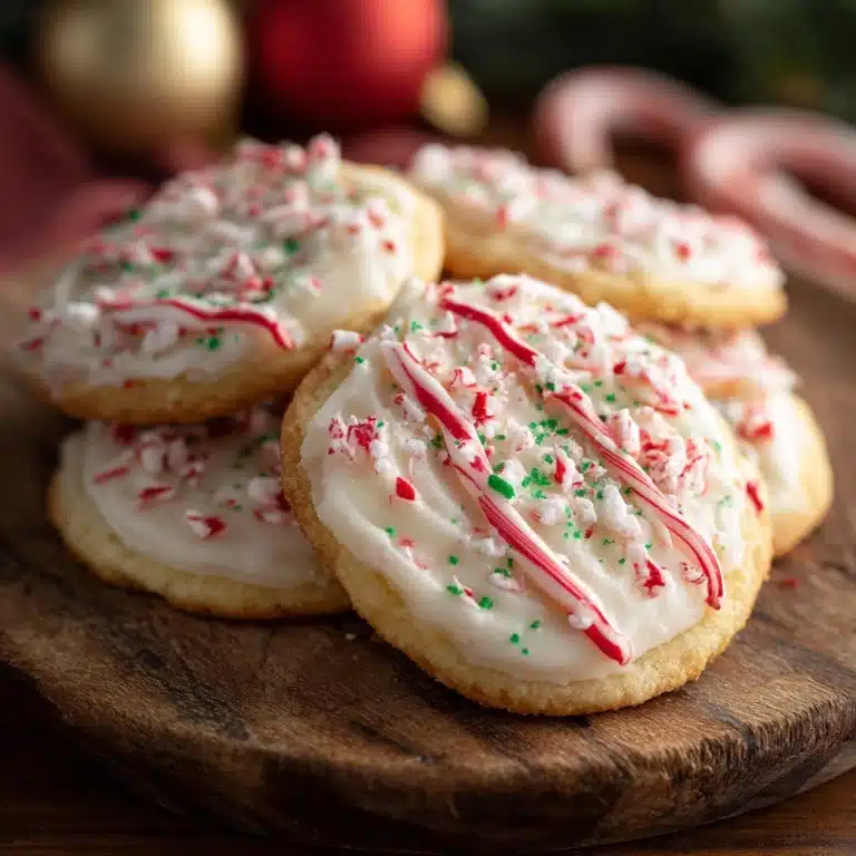 Peppermint Meltaway Cookies Recipe
