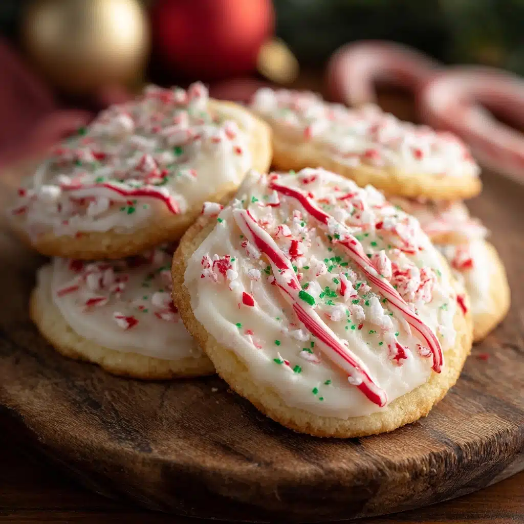 Peppermint Meltaway Cookies Recipe - Recipe Image