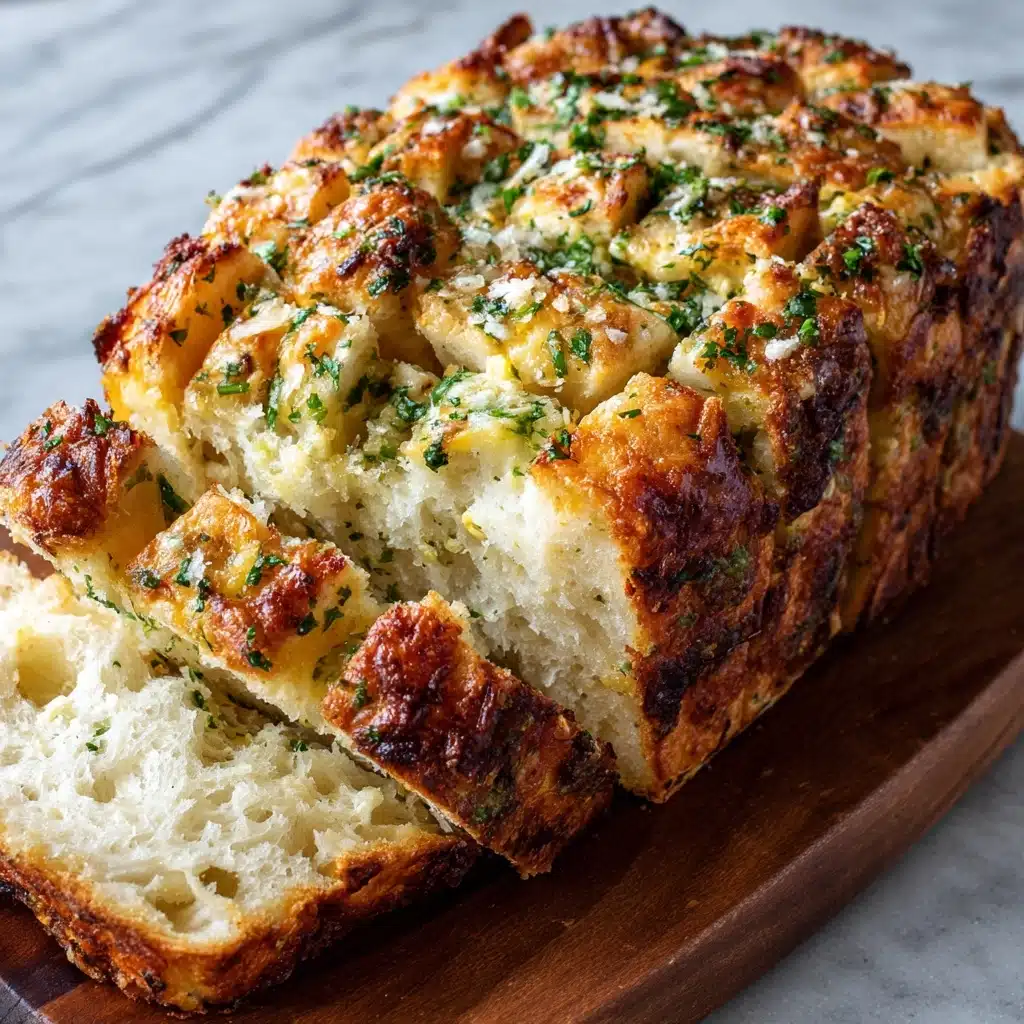 Garlic Herb and Cheese Pull-Apart Bread Recipe