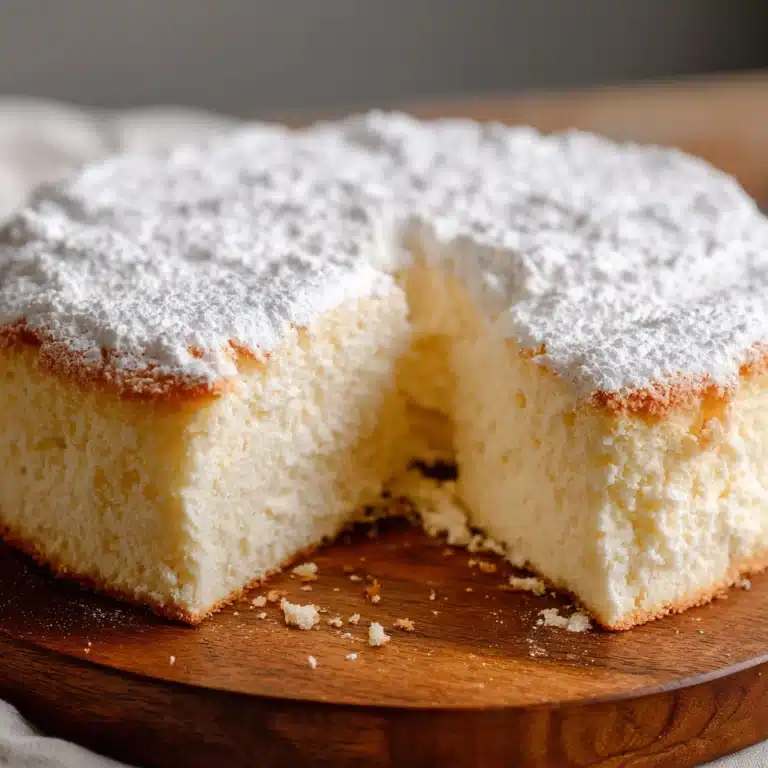 Light & Fluffy Yogurt Cloud Cake Recipe