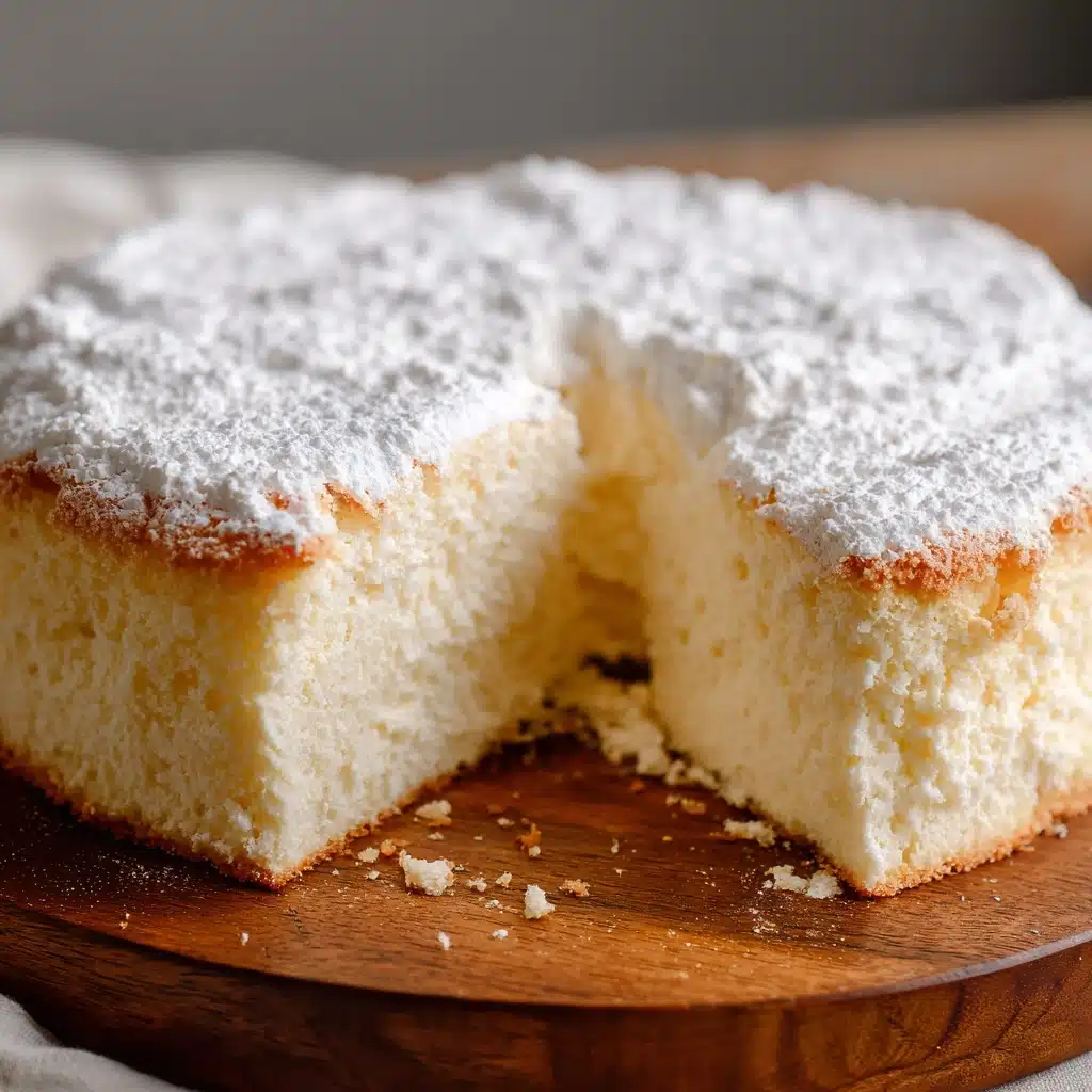 Light & Fluffy Yogurt Cloud Cake Recipe