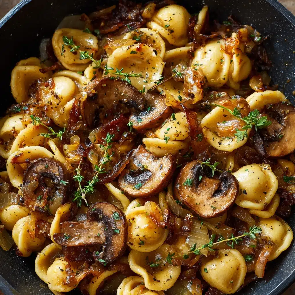 One Pot French Onion Pasta Recipe