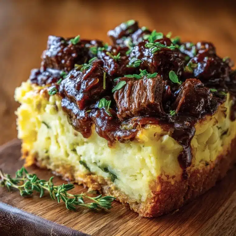 Deep-Fried Mashed Potato Cups Filled with BBQ Beef and Cheese Recipe