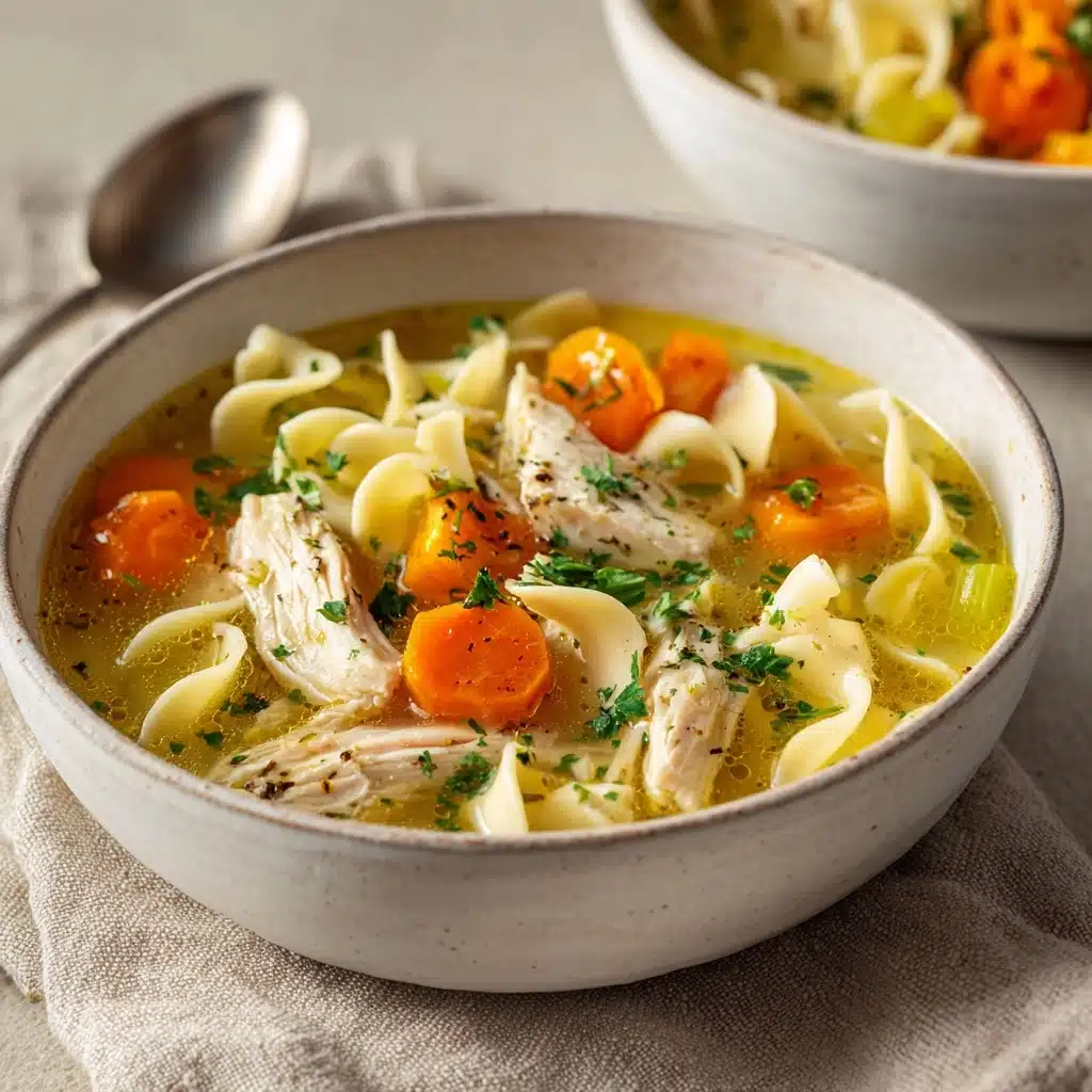 Easy Chicken Noodle Soup Recipe - Recipe Image