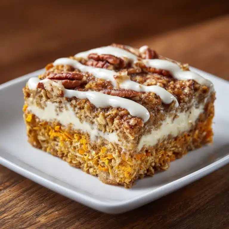 Carrot Cake Baked Oats Recipe