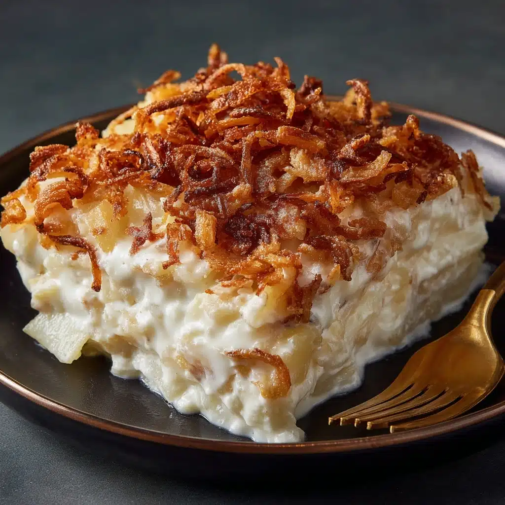 French Onion Funeral Potatoes Recipe