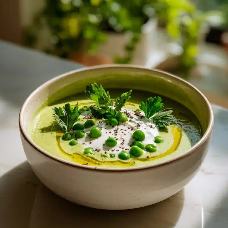 Asparagus and Pea Soup Recipe