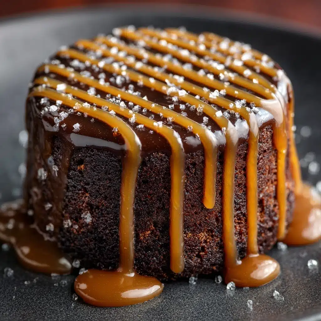 Salted Caramel Chocolate Fudge Cake Recipe