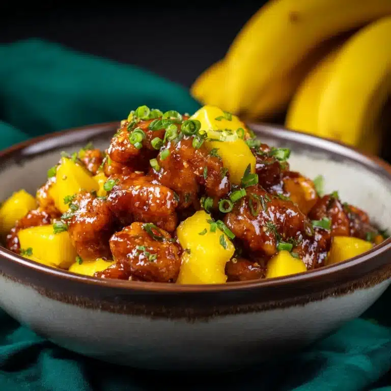 Chinese Style Mango Chicken Stir Fry Recipe