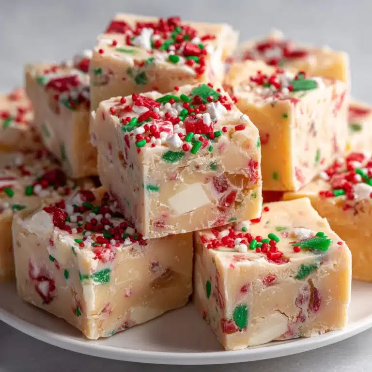 "Candy Cane Fudge Recipe