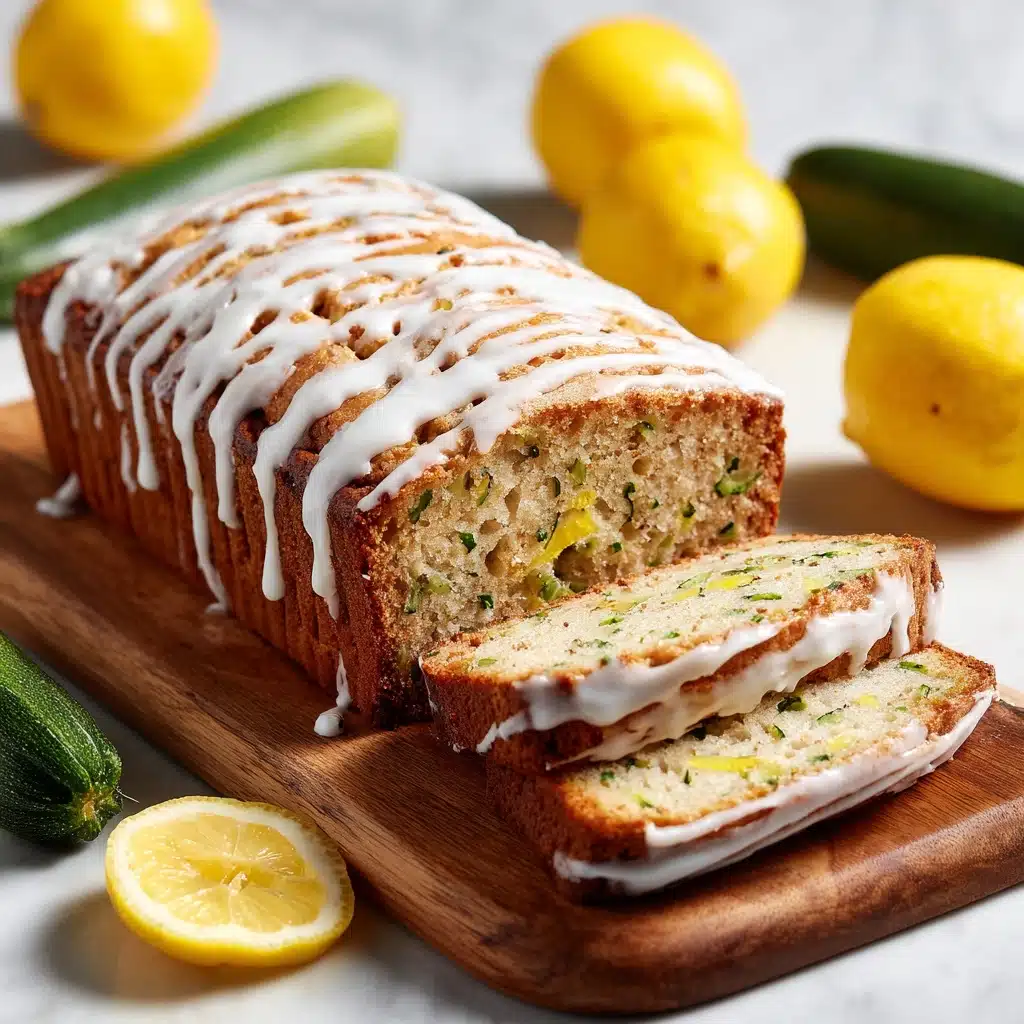 Lemon Zucchini Bread with Lemon Glaze Recipe - Recipe Image