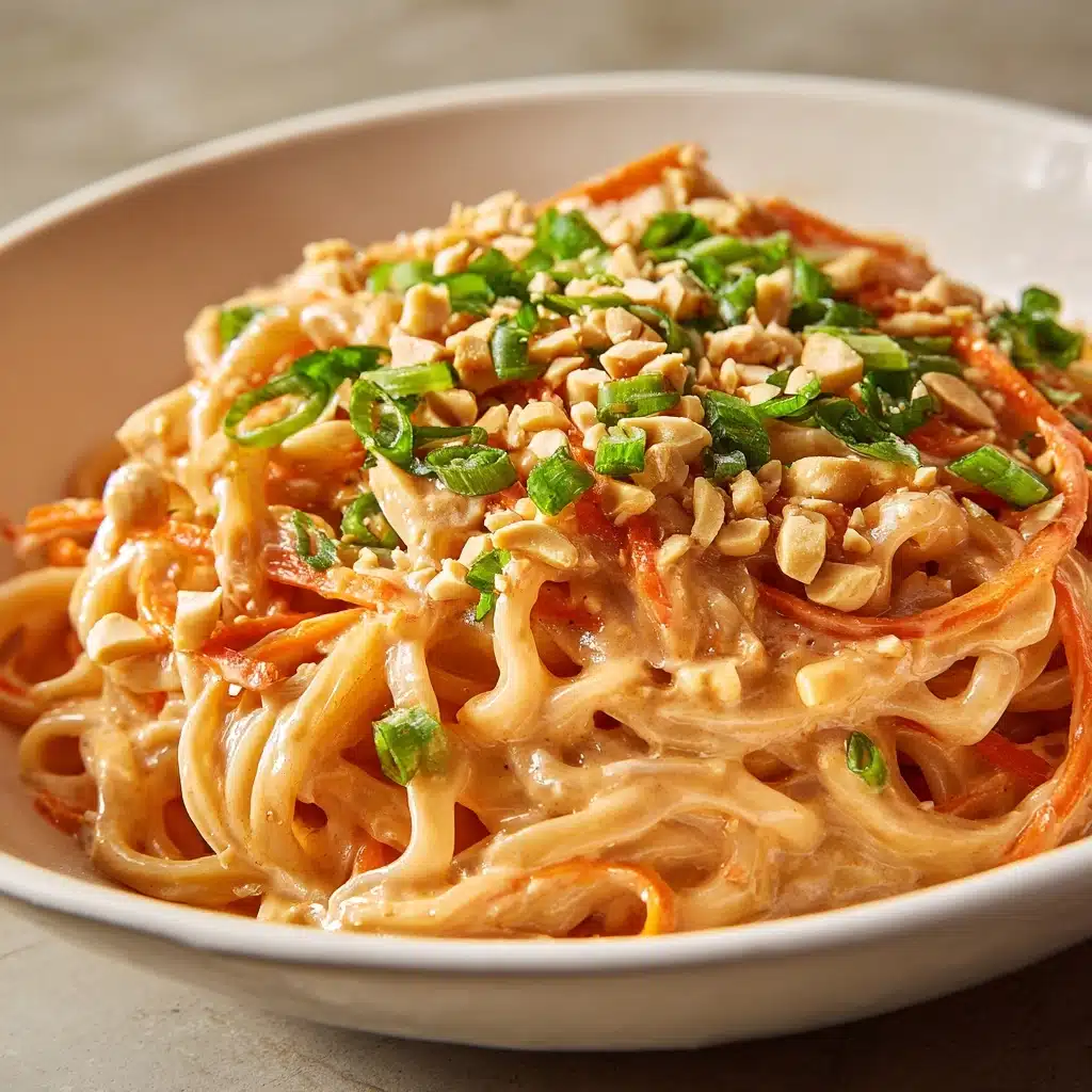 Creamy Peanut Noodles Recipe - Recipe Image