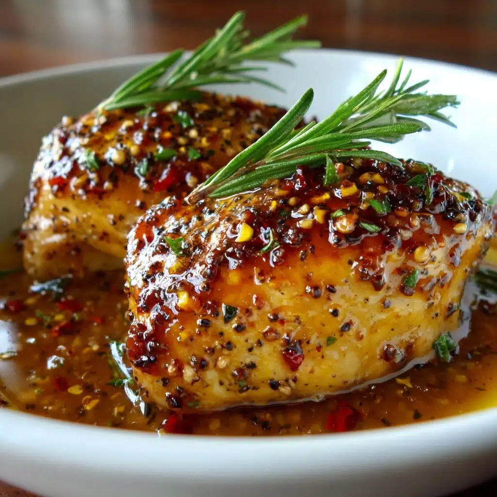 Honey Dijon Rosemary Baked Chicken Recipe - Recipe Image