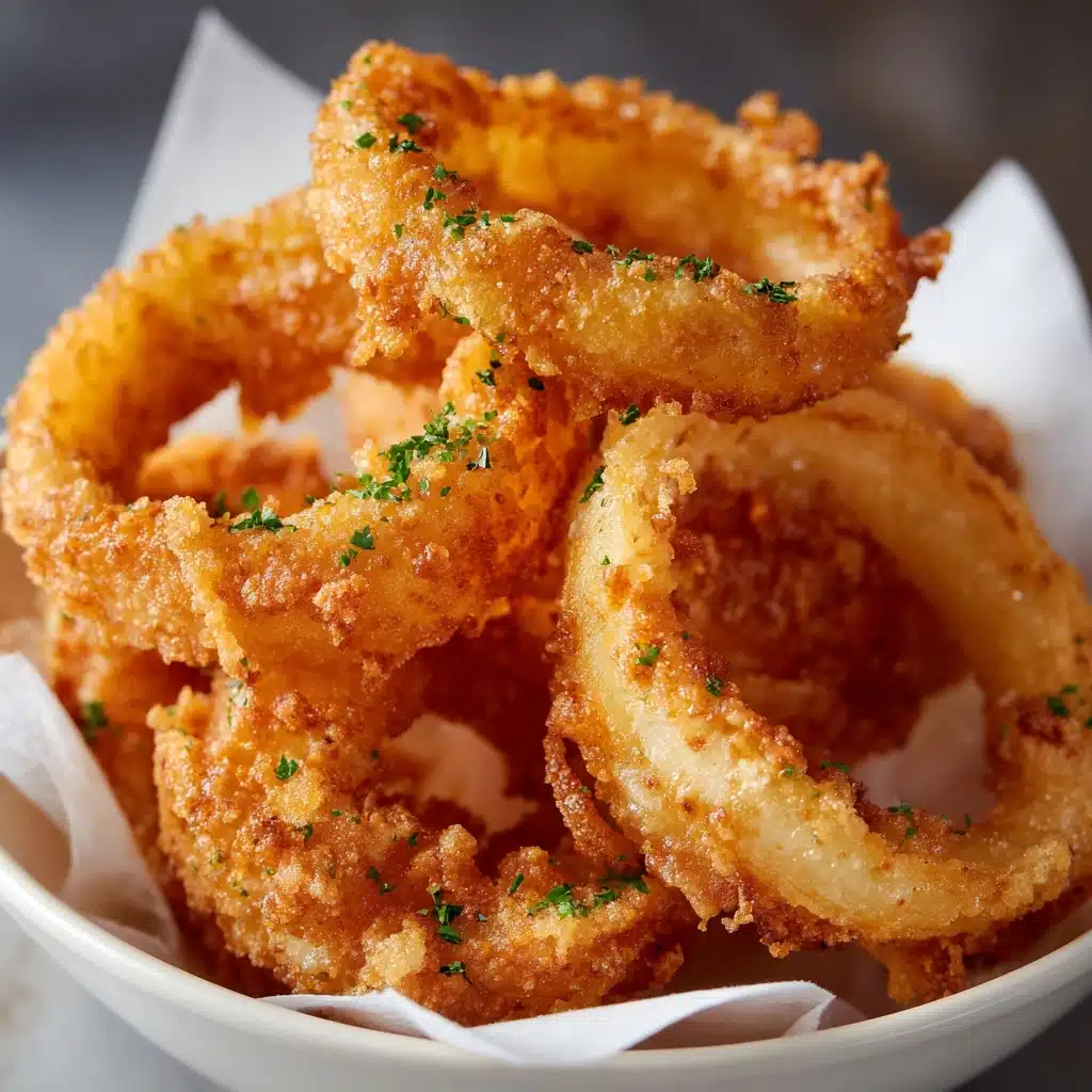 Crispy Mini Blooming Onions in Air Fryer Recipe - Recipe Image