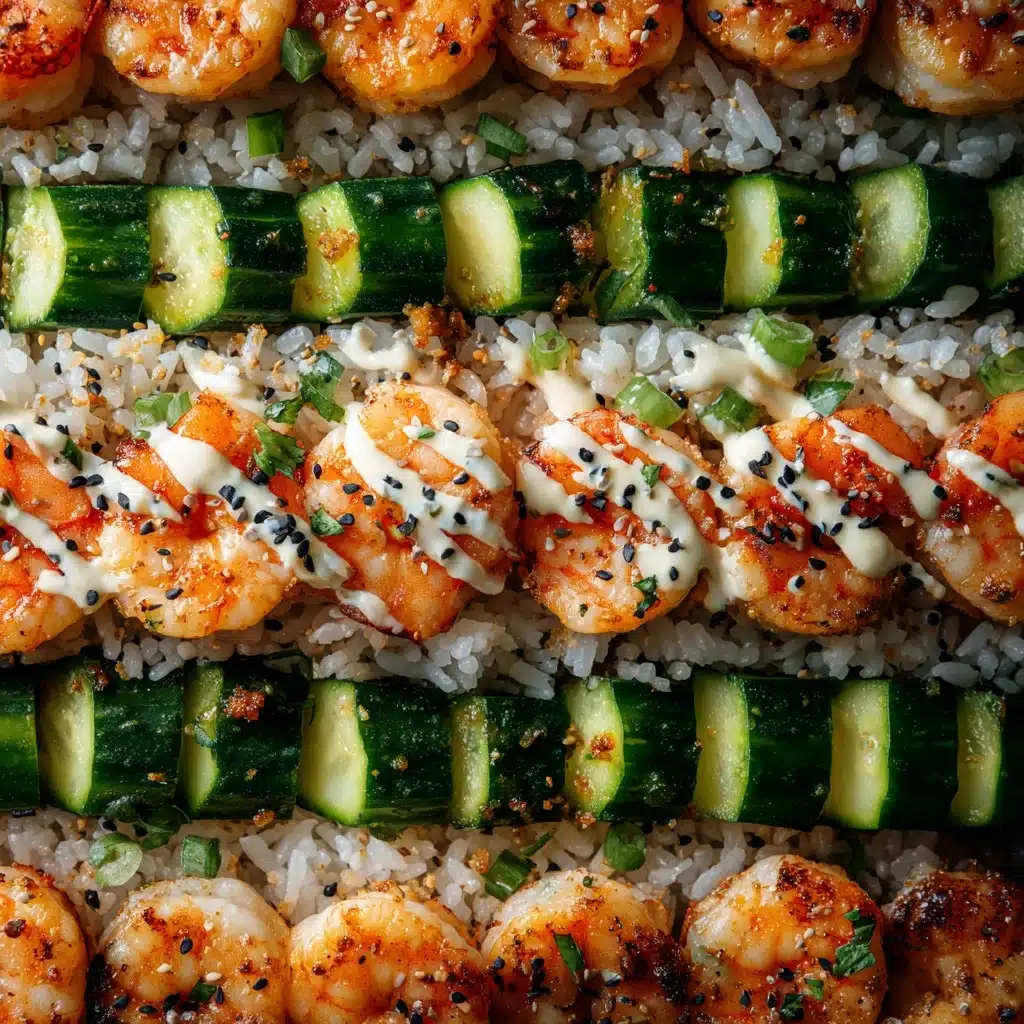 Shrimp Avocado Cucumber Boats Recipe - Recipe Image