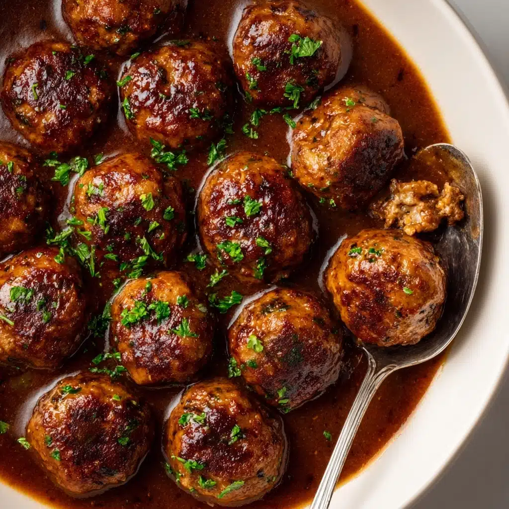 Salisbury Steak Meatballs Recipe - Recipe Image