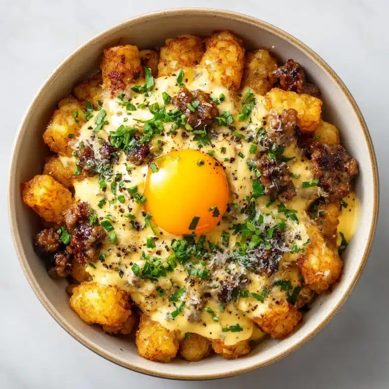 Tater Tot Breakfast Bowl: The Ultimate Comfort Food Recipe