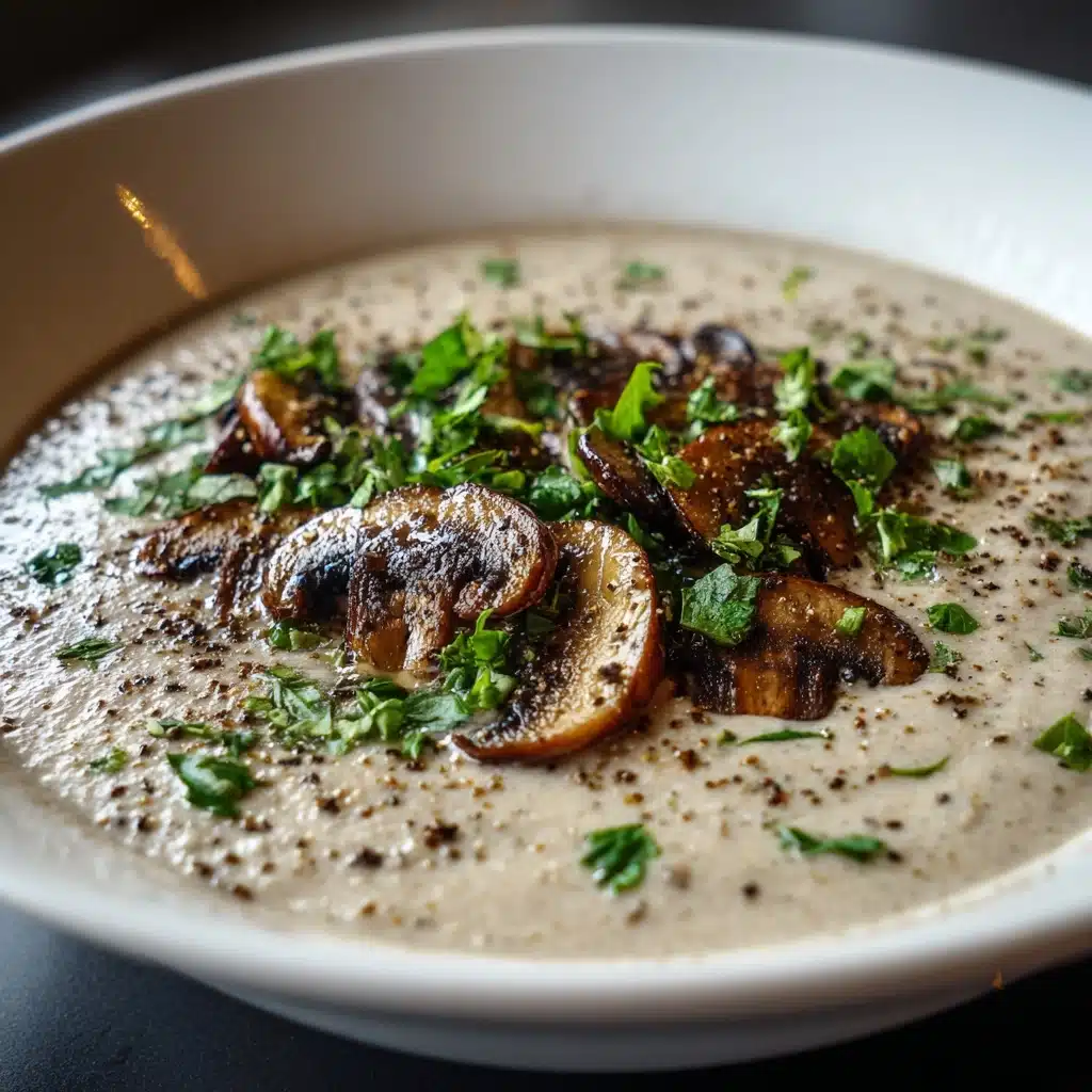 Creamy Mushroom Soup Recipe - Recipe Image
