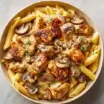 Chicken & Mushroom Pasta Recipe