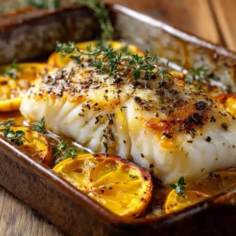Mediterranean Herb and Lemon Baked Branzino Recipe