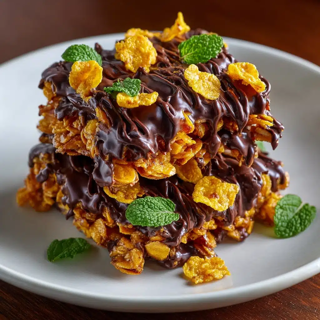 Cornflake Chocolate Brittle Recipe - Recipe Image