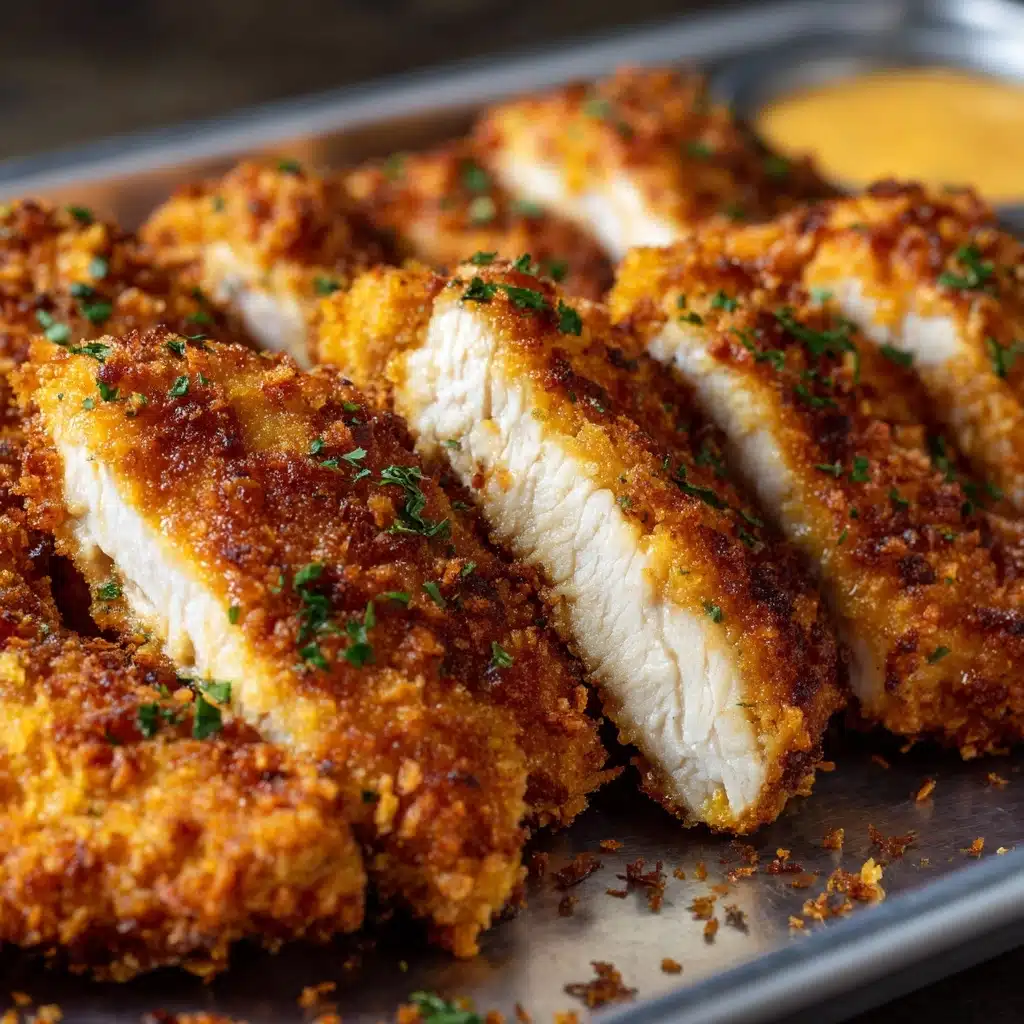 Crispy Baked Chicken Tenders Recipe - Recipe Image