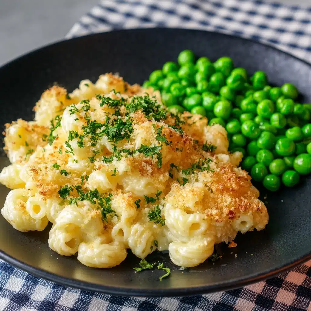 Parmesan Garlic Chicken Mac and Cheese Recipe - Recipe Image