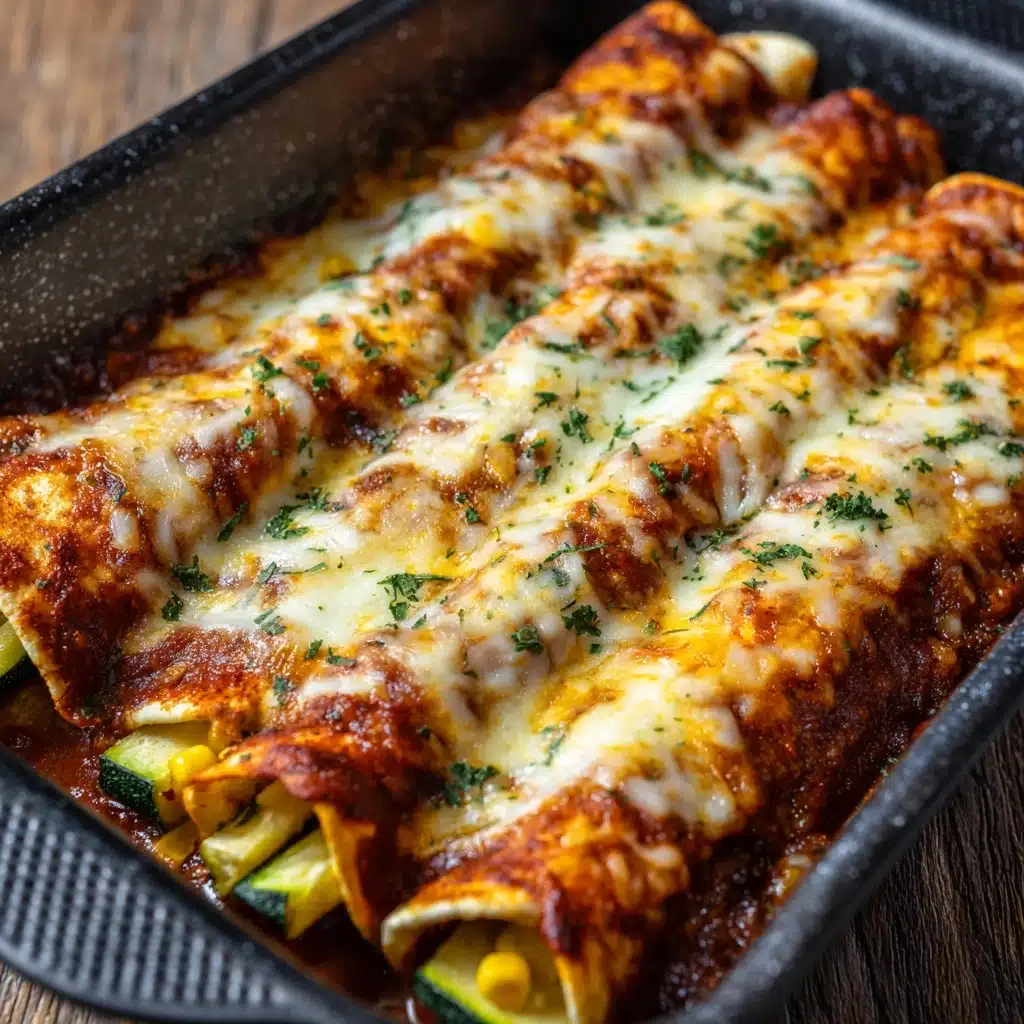 Zucchini Enchilada Roll-Ups Recipe - Recipe Image