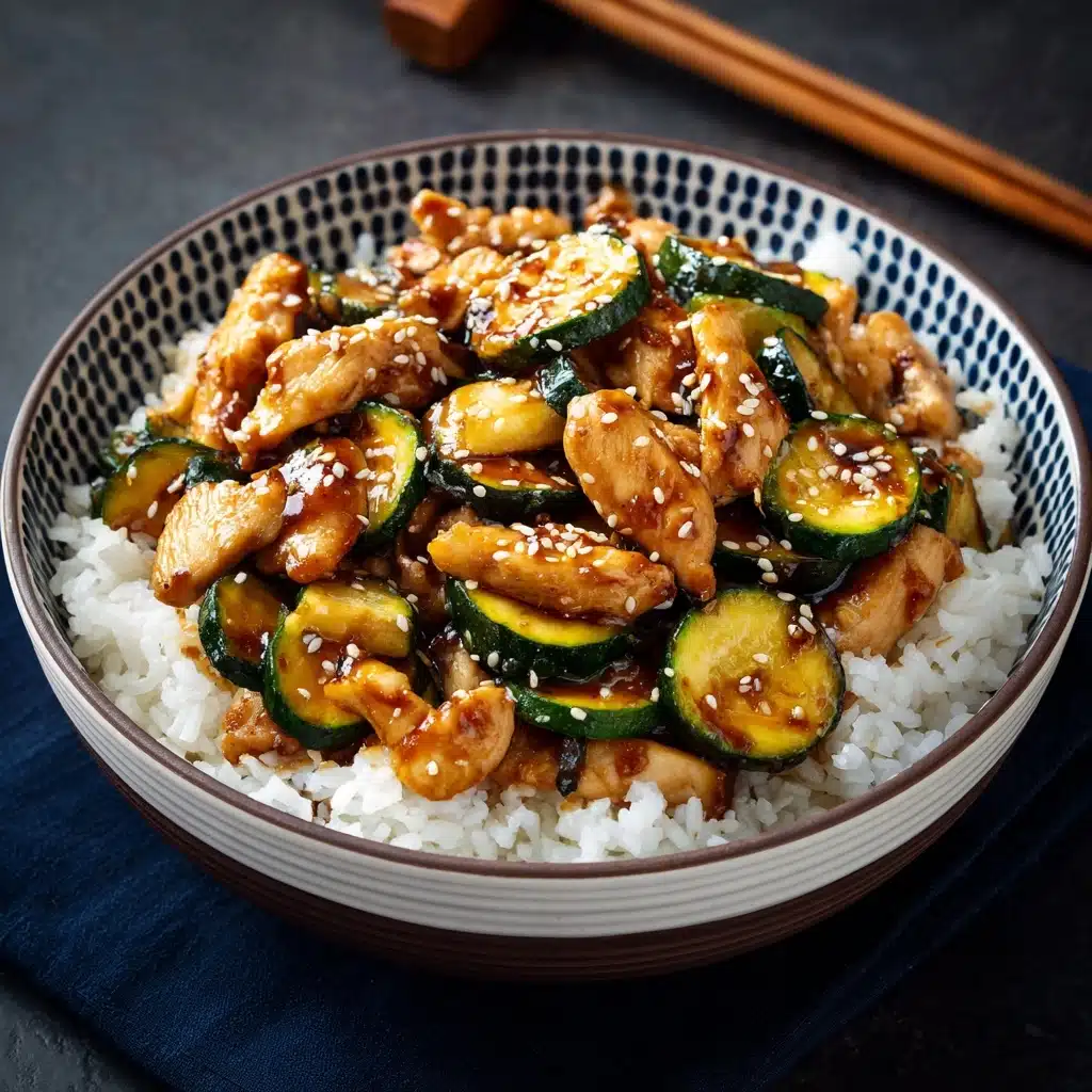 Chicken Zucchini Stir Fry Recipe - Recipe Image