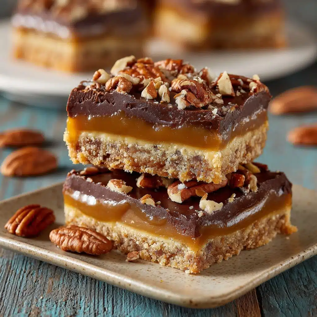 Turtle Bars Recipe - Recipe Image