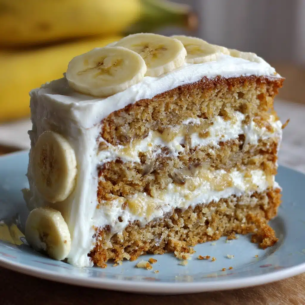 Banana Bread Cake with Cream Cheese Frosting Recipe - Recipe Image