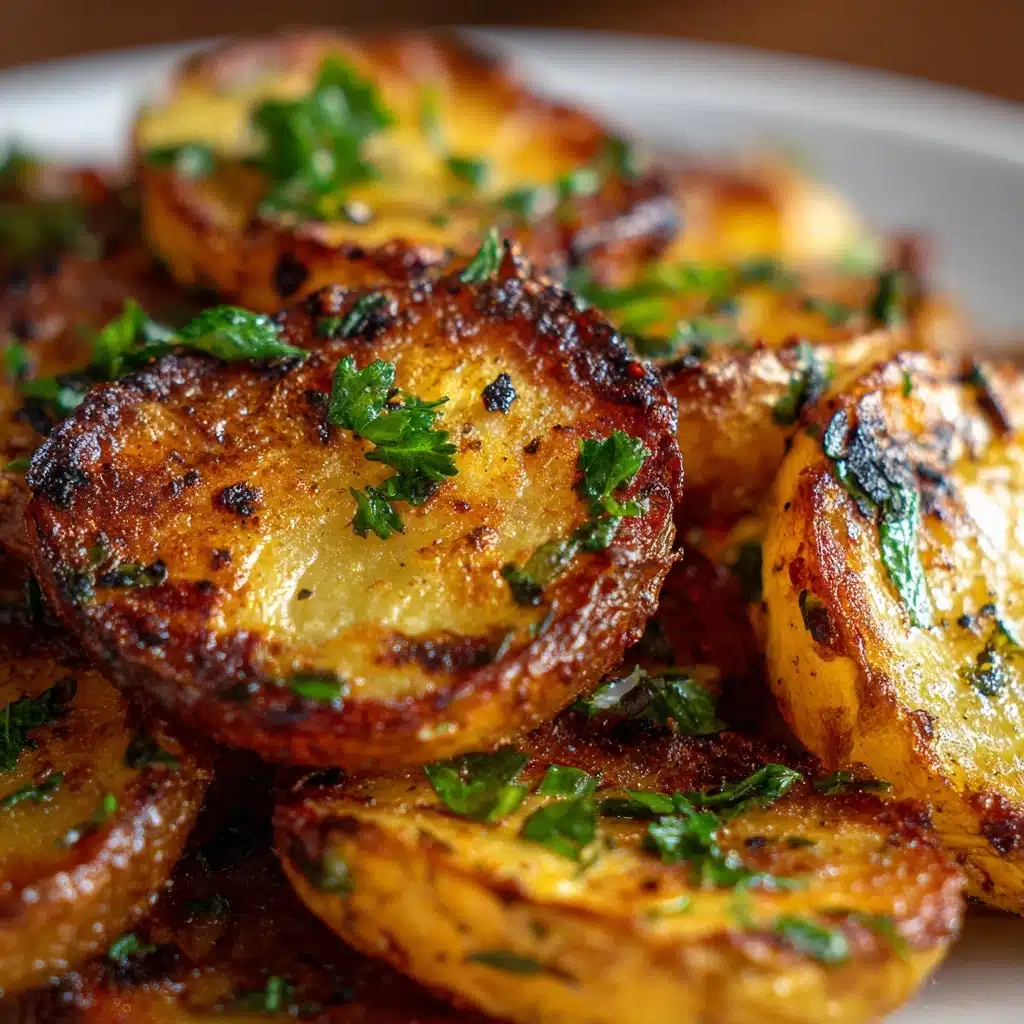 Grilled Garlic Herb Potatoes Recipe - Recipe Image
