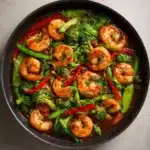 Honey Garlic Shrimp Stir Fry Recipe
