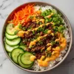 Korean Beef Rice Bowls Recipe