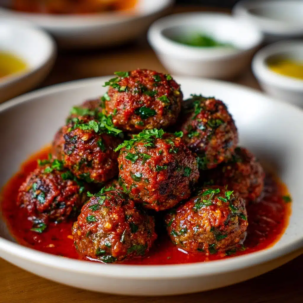 Mini Meatballs with Marinara Sauce Recipe