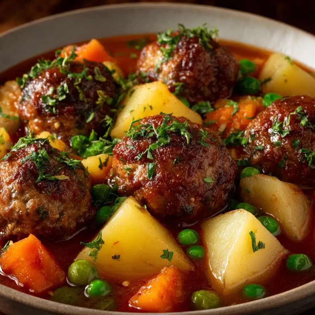 Hearty Meatball Stew Recipe for Cozy Nights Recipe - Recipe Image