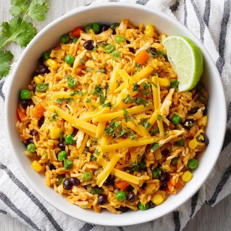 Instant Pot Weeknight Chicken and Rice Burrito Bowls Recipe