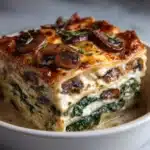 Mushroom and Spinach Lasagna Recipe