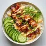Spicy Salmon Rice Bowl Recipe