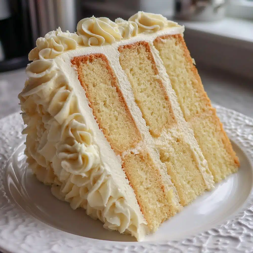Moist White Velvet Cake Recipe - Recipe Image