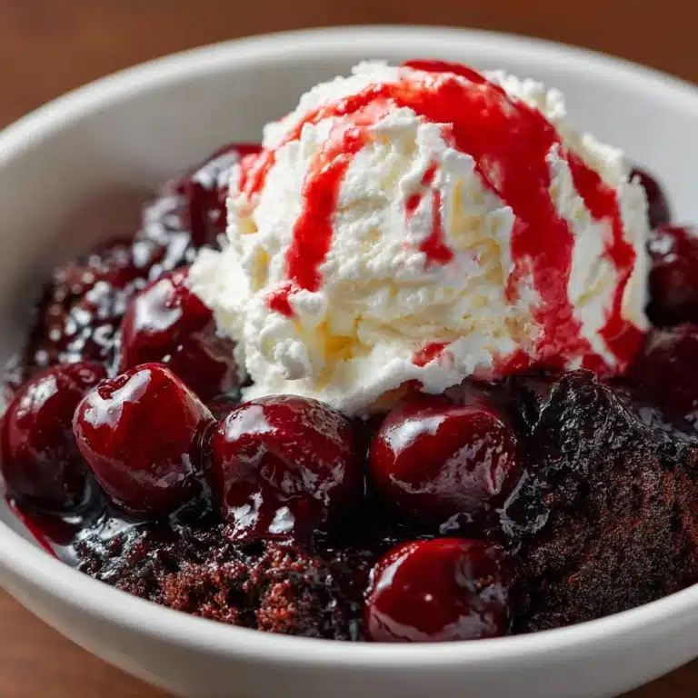 Chocolate Cherry Dump Cake Recipe